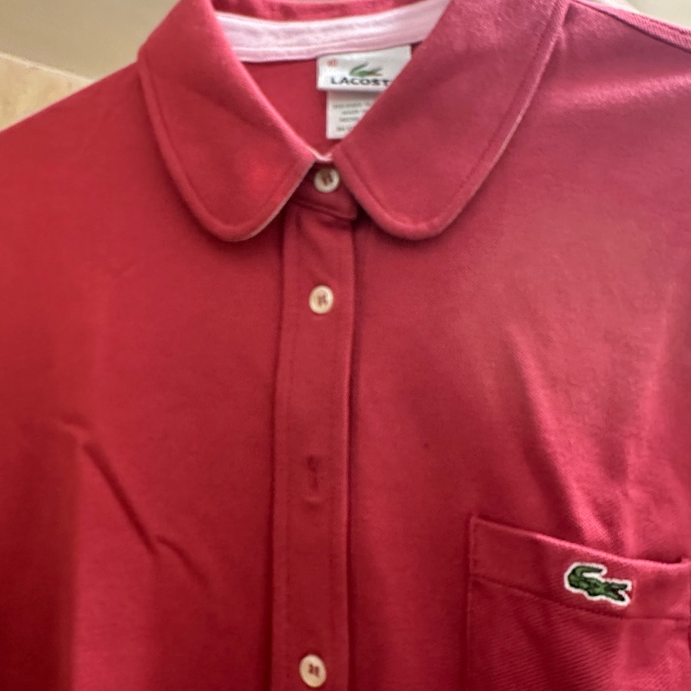 Lacoste women Polo in Rich Red